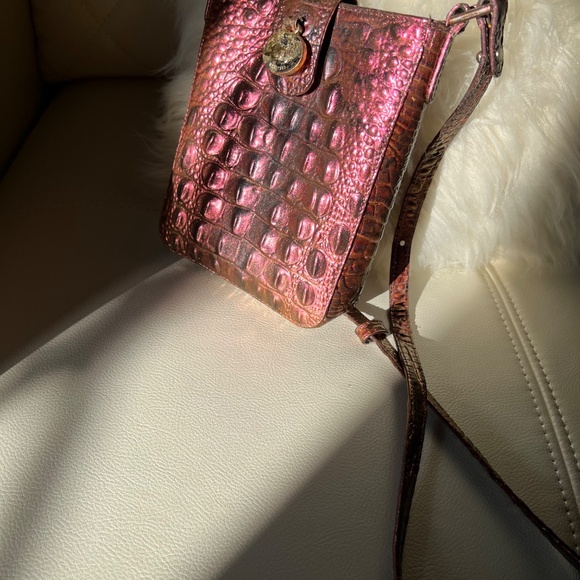 Brahmin Mini Leather Crossbody - Picture 5 of 5